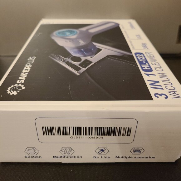 SAKER PLUS CAR VACUUM CLEANER-WIRELESS-HAND-HELD-BRUSHLESS MOTOR 3 IN 1 PORTABLE - Picture 15 of 15